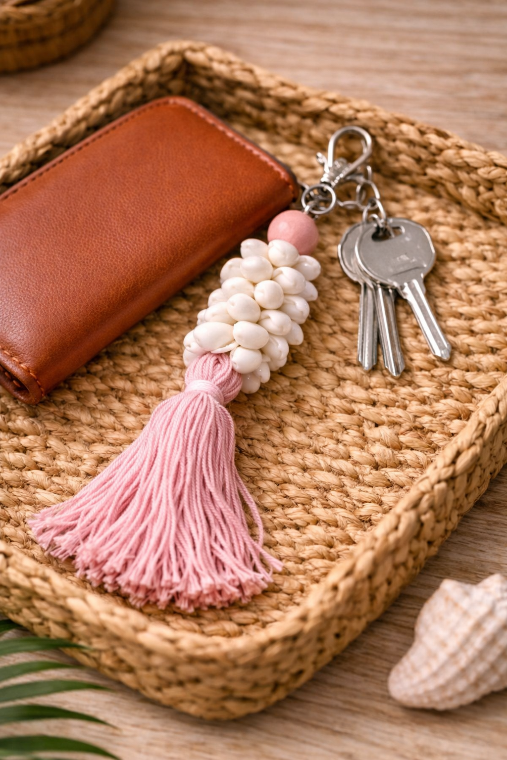 Portes-clefs coquillages "Esprit des îles" - Artisanat Balinais