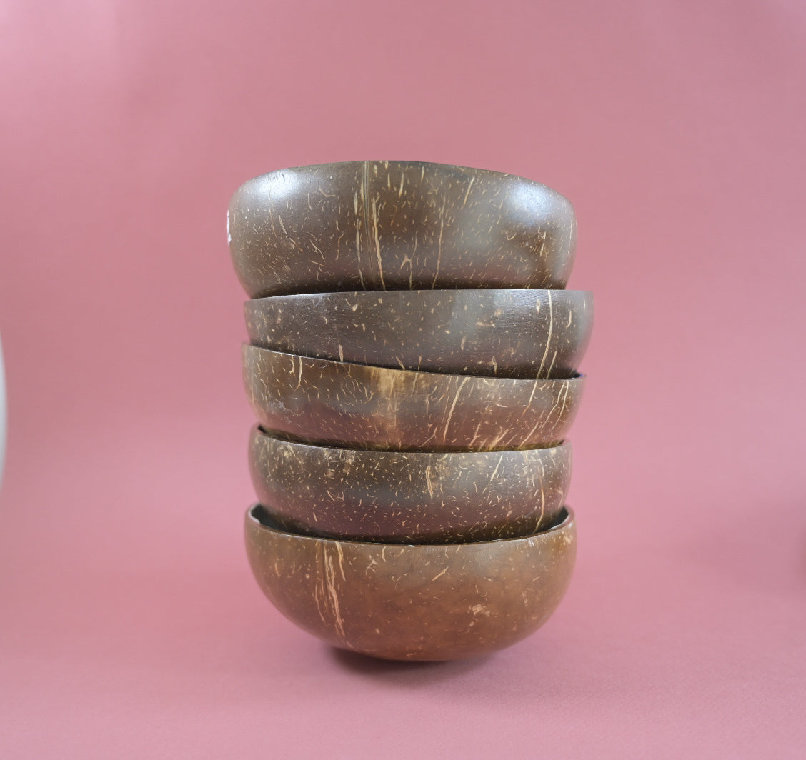 Bol Coco & Nacre "Éclat tropical" - Artisanat Thaïlandais