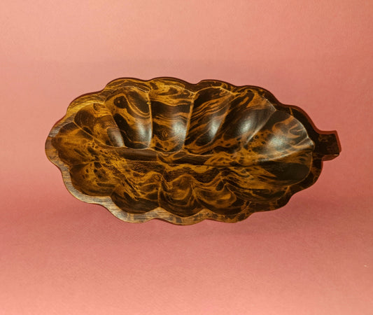 Vide poche Manguier "Feuille tropicale" - Artisanat Thaïlandais