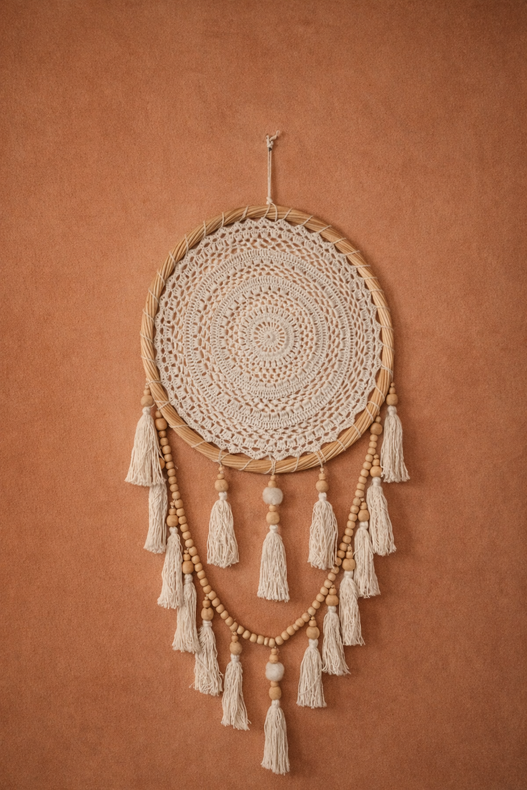 Attrape rêve "Cercle sacré" - Artisanat Balinais