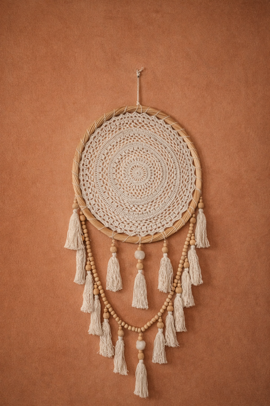 Attrape rêve "Cercle sacré" - Artisanat Balinais