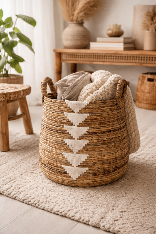 Panier en bananier "Nusa" - Artisanat Balinais