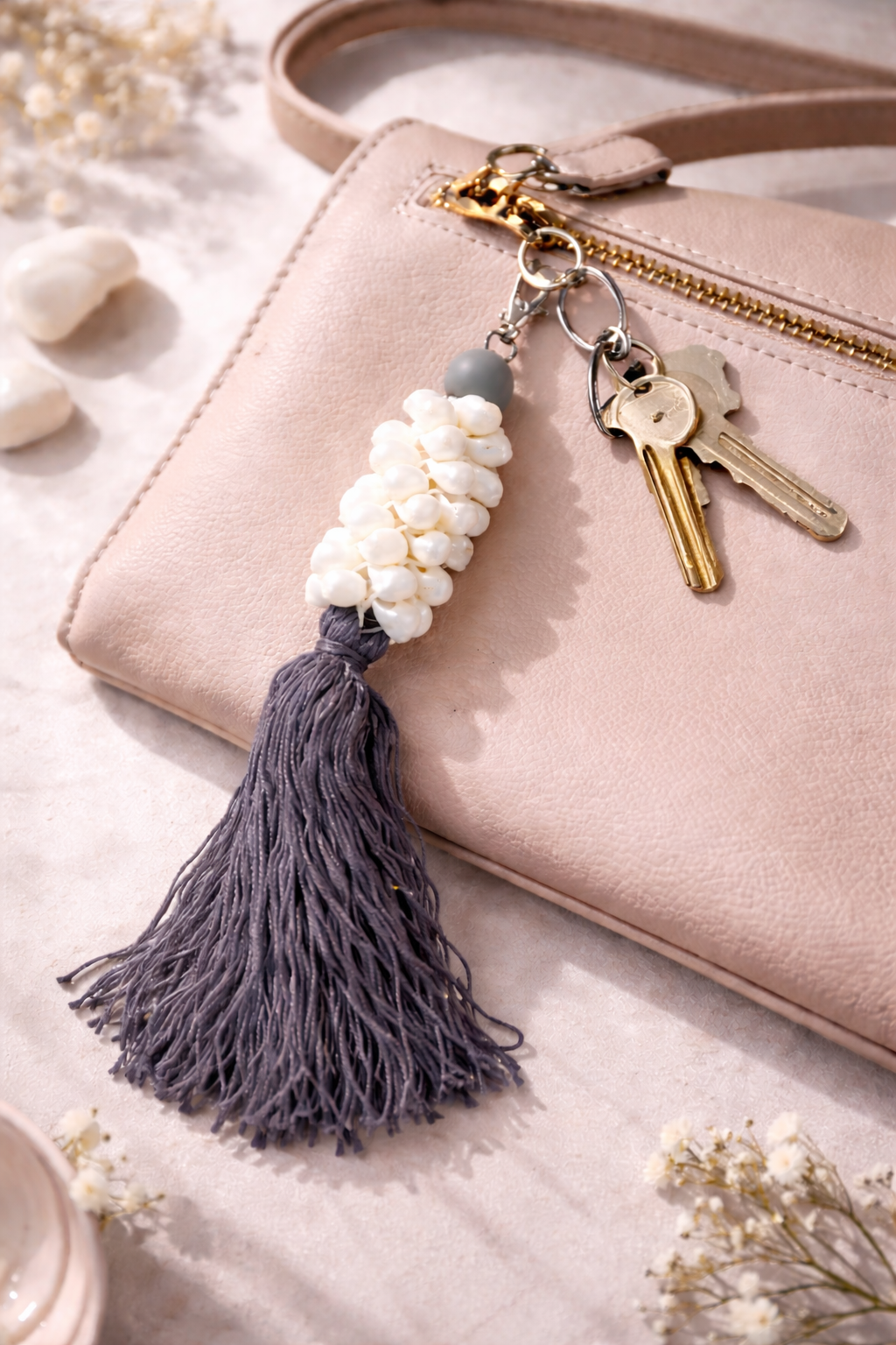 Portes-clefs coquillages "Esprit des îles" - Artisanat Balinais