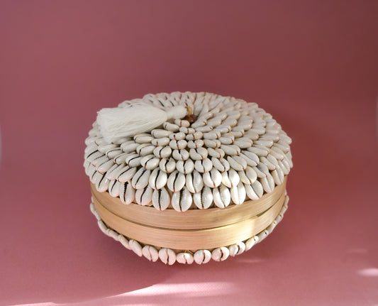 Boîte à offrande "Fleur d'océan" - Artisanat Balinais