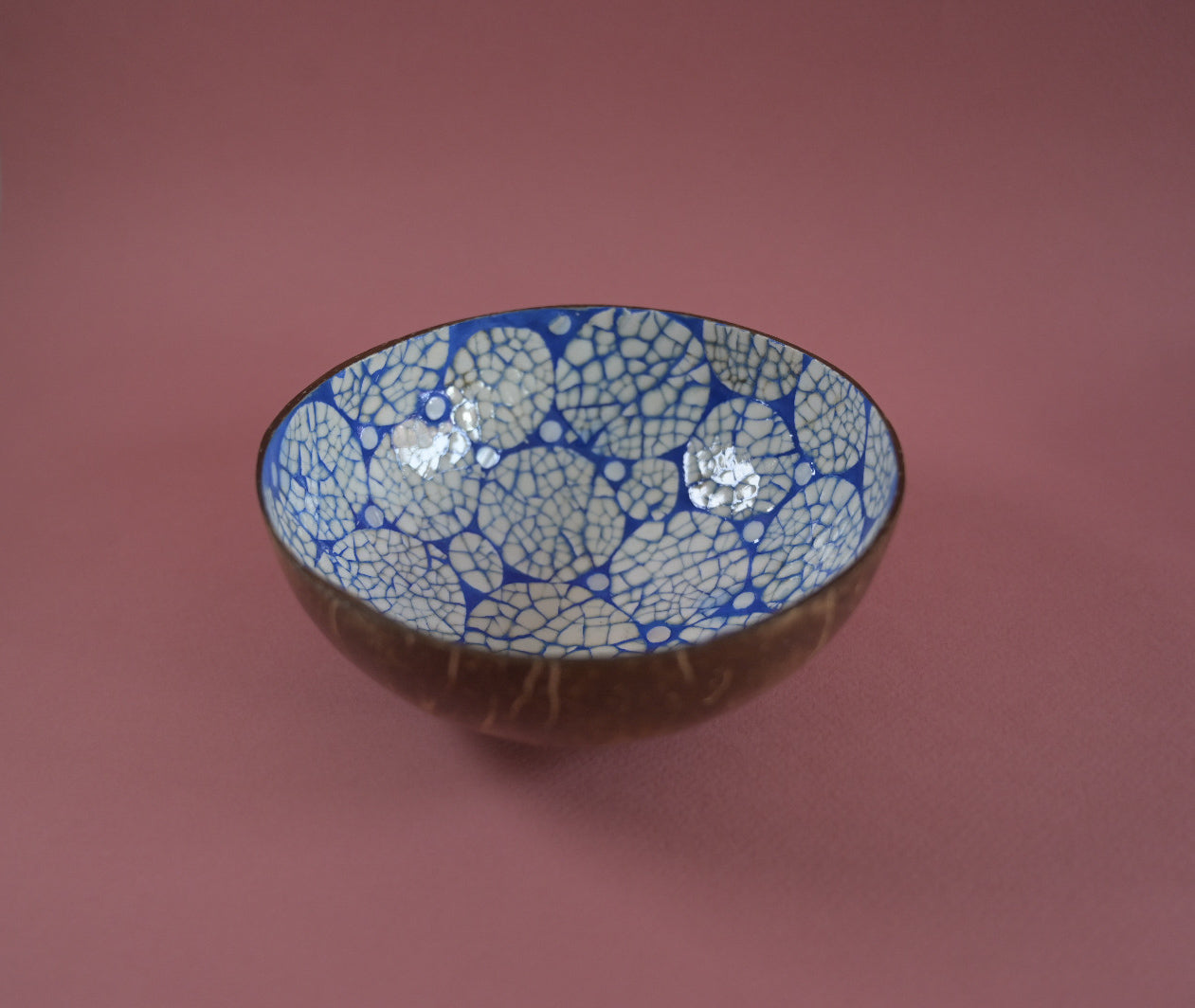 Bol Coco & Nacre "Éclat tropical" - Artisanat Thaïlandais