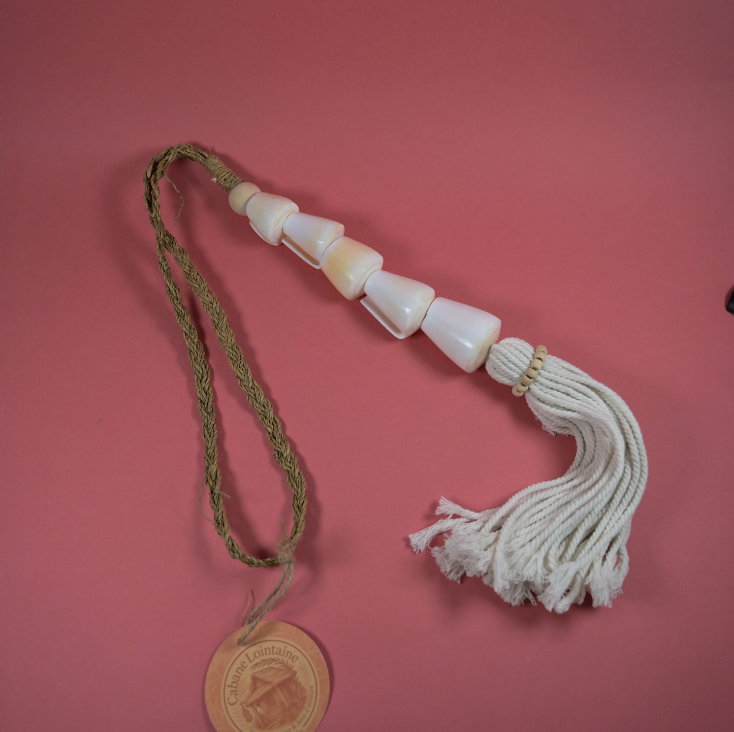 Embrasse coquillage  "Lien d'ailleurs" - Artisanat Balinais